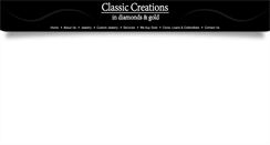 Desktop Screenshot of classiccreationsjewelers.com